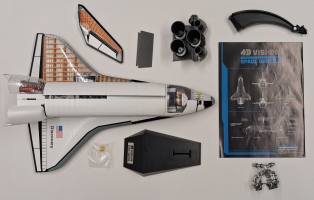 Thumbnail KINGKIT MODEL SCRAPYARD 4D MASTER SPACE SHUTTLE  STARTED 