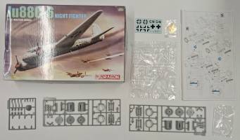 Thumbnail KINGKIT MODEL SCRAPYARD DRAGON 5540 JU88C-6 NIGHT FIGHTER  STARTED  INCOMPLETE 