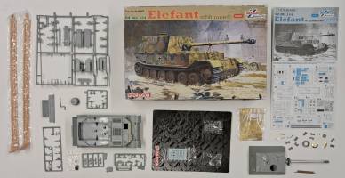 Thumbnail KINGKIT MODEL SCRAPYARD DRAGON 6465 SD.KFZ.184 ELEFANT W/ZIMMERIT STARTED