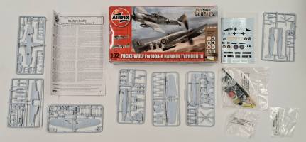 Thumbnail KINGKIT MODEL SCRAPYARD AIRFIX A50136 FOCKE-WULF FW190A-8 HAWKER TYPHOON IB  INCOMPLETE 