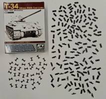Thumbnail KINGKIT MODEL SCRAPYARD AFV CLUB AF35173 T-34 500mm WIDTH CAST LINKS TYPE 1942  WORKABLE   DESPRUED 