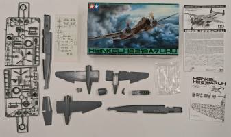 Thumbnail KINGKIT MODEL SCRAPYARD TAMIYA 61057.3600 HEINKEL HE219 A-7 UHU STARTED