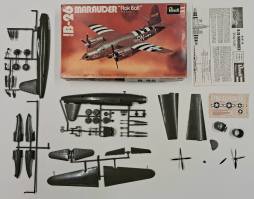 Thumbnail KINGKIT MODEL SCRAPYARD REVELL H-147 B-26 MARAUDER FLAK BAIT NO CANOPY BROKEN PROPELLER