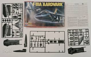 Thumbnail KINGKIT MODEL SCRAPYARD ESCI 9068 F111A AARDVARK NO DECALS