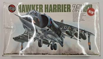 Thumbnail KINGKIT MODEL SCRAPYARD AIRFIX 09601-4 HAWKER HARRIER SUPER KIT YELLOW DECALS CRACKED DECALS BROKEN CANOPY