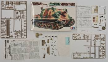 Thumbnail KINGKIT MODEL SCRAPYARD TAMIYA 35177 STURMTIGER GERMAN 38cm ASSAULT MORTAR STARTED