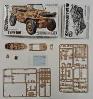 Thumbnail KINGKIT MODEL SCRAPYARD TAMIYA 35224..1500 SCHWIMMWAGEN TYPE 166 STARTED
