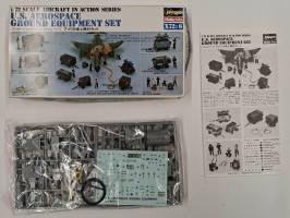 Thumbnail KINGKIT MODEL SCRAPYARD HASEGAWA X72-006.500 U.S. AEROSPACE GROUND EQUIPMENT SET DAMAGED BOX