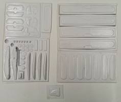 Thumbnail KINGKIT MODEL SCRAPYARD CONTRAIL MODEL AIRCRAFT 44 FAIREY III F S DAMAGED