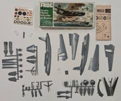 Thumbnail KINGKIT MODEL SCRAPYARD FROG F208 DOUGLAS HAVOC INTRUDER OR BOSTON STARTED PAINTING CRACKED DECALS