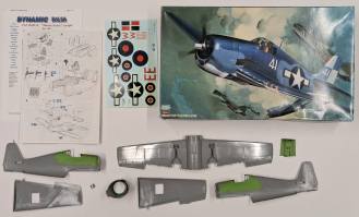 Thumbnail KINGKIT MODEL SCRAPYARD HASEGAWA 08057 F6F-3/5 HELLCAT STARTED