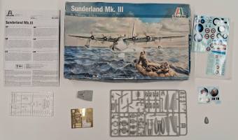 Thumbnail KINGKIT MODEL SCRAPYARD ITALERI 1352 SUNDERLAND MK. III STARTED CUT DECALS