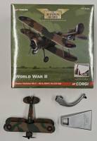 Thumbnail KINGKIT MODEL SCRAPYARD CORGI WORLD WAR II EARLY WAR GLOSTER GLADIATOR MK.II - HE-G N5641 NO.263 SQN NO CERTIFICATE
