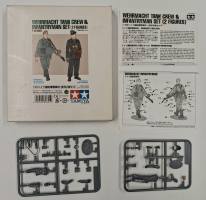Thumbnail KINGKIT MODEL SCRAPYARD TAMIYA 89621.800 WEHRMACHT TANK CREW INFANTRYMEN SET 2 FIGURES STARTED