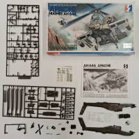 Thumbnail KINGKIT MODEL SCRAPYARD SEMINAR 3000 U.S. ARMY ATTACK HELICOPTER APACHE HUGHES AH-64A STARTED