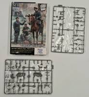 Thumbnail KINGKIT MODEL SCRAPYARD MASTER BOX LTD MB35212 URGENT DISPATCH GERMAN MILITARY MEN WW II ERA INCOMPLETE