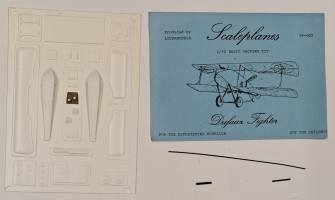 Thumbnail KINGKIT MODEL SCRAPYARD SCALEPLANES SP-001 DUFAUX FIGHTER STARTED