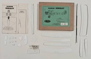 Thumbnail KINGKIT MODEL SCRAPYARD CONTRAIL MODEL AIRCRAFT HAWKER HORSLEY NO DECALS