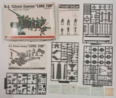 Thumbnail KINGKIT MODEL SCRAPYARD BANDAI 8293 US 155MM CANNON LONG TOM DAMAGED DECALS