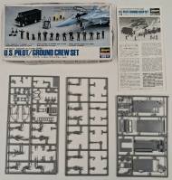 Thumbnail KINGKIT MODEL SCRAPYARD HASEGAWA X72-7 US PILOT/GROUND CREW SET  INCOMPLETE 