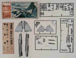 Thumbnail KINGKIT MODEL SCRAPYARD FROG F264 AJ-37 VIGGEN  NO DECALS 