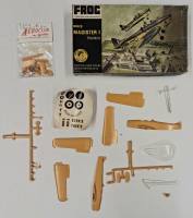 Thumbnail KINGKIT MODEL SCRAPYARD FROG F153 MILES MAGISTER TRAINER NO INSTRUCTIONS DAMAGED BOX