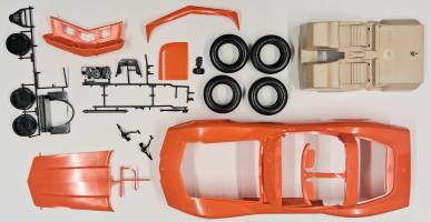 Thumbnail KINGKIT MODEL SCRAPYARD MONOGRAM 2603 CORVETTE  INCOMPLETE  - UK SALE ONLY
