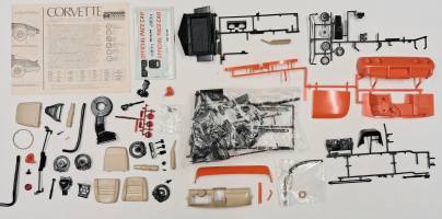 Thumbnail KINGKIT MODEL SCRAPYARD MONOGRAM 2603 CORVETTE  INCOMPLETE  - UK SALE ONLY