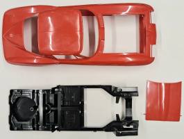 Thumbnail KINGKIT MODEL SCRAPYARD MONOGRAM 2600 CORVETTE STINGRAY 65 STARTED DAMAGED BOX - UK SALE ONLY