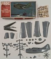 Thumbnail KINGKIT MODEL SCRAPYARD FROG F228 FAIREY GANNET AS MK.1 PR MK.4  INCOMPLETE   DAMAGED DECALS 