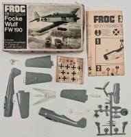 Thumbnail KINGFISHER MINIATURES FROG F211 FOCKE WULF FW190  INCOMPLETE 