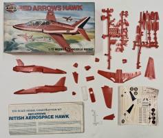 Thumbnail KINGKIT MODEL SCRAPYARD AIRFIX 03026 RED ARROWS HAWK  STARTED. 