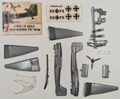 Thumbnail KINGKIT MODEL SCRAPYARD AIRFIX JUNKERS JU87B NO BOX INCOMPLETE