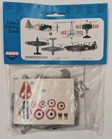 Thumbnail KINGKIT MODEL SCRAPYARD NOVO F157 MORANE SAULNIER 406 CRACKED DECALS