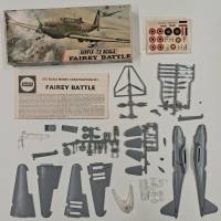 Thumbnail KINGKIT MODEL SCRAPYARD AIRFIX 259 FAIREY BATTLE INCOMPLETE