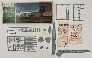 Thumbnail KINGKIT MODEL SCRAPYARD FROG F268 LOCKHEED F.104 STARFIGHTER INCOMPLETE