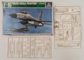Thumbnail KINGKIT MODEL SCRAPYARD ITALERI 130 F-16 A/B  INCOMPLETE 