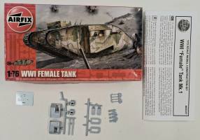 Thumbnail KINGKIT MODEL SCRAPYARD AIRFIX A02337 WWI FEMALE TANK INCOMPLETE