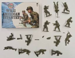 Thumbnail KINGKIT MODEL SCRAPYARD AIRFIX 51552-4 W.W.II AMERICAN INFANTRY DAMAGED