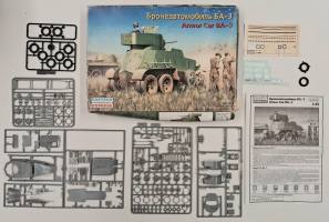 Thumbnail KINGKIT MODEL SCRAPYARD EASTERN EXPRESS 35125 ARMOR CAR BA-3 CUT DECALS