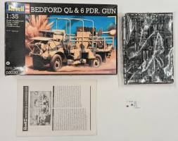 Thumbnail KINGKIT MODEL SCRAPYARD REVELL 03030 BEDFORD QL 6 POUNDER GUN BEDFORD ONLY
