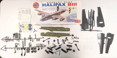 Thumbnail KINGKIT MODEL SCRAPYARD AIRFIX 06008 HANDLEY PAGE HALIFAX BIII  STARTED 
