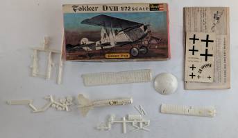 Thumbnail KINGKIT MODEL SCRAPYARD REVELL H-632 FOKKER D VII  STARTED 