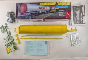 Thumbnail KINGKIT MODEL SCRAPYARD AMT 918 FRUEHAUF TANKER SEMI-TRAILER  STARTED 
