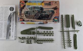 Thumbnail KINGKIT MODEL SCRAPYARD AIRFIX 1304 CHURCHILL MK VII TANK  INCOMPLETE 