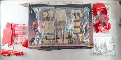 Thumbnail KINGKIT MODEL SCRAPYARD HELLER 80796 DS 19 CABRIOLET  MOULDY BOX AND DAMAGED PARTS 