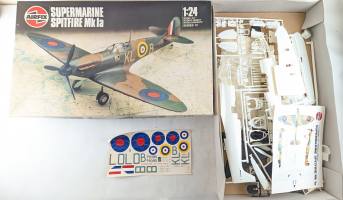 Thumbnail KINGKIT MODEL SCRAPYARD AIRFIX 12001 SPITFIRE MK IA  CRACKED DECALS  - UK SALE ONLY