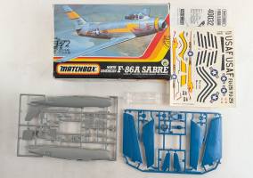 Thumbnail KINGKIT MODEL SCRAPYARD MATCHBOX 40032 F-86A SABRE  CRACKED DECALS 
