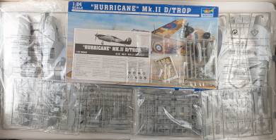 Thumbnail KINGKIT MODEL SCRAPYARD TRUMPETER MODELS 2417 HURRICANE MK.II D/TROP  NO DECALS 