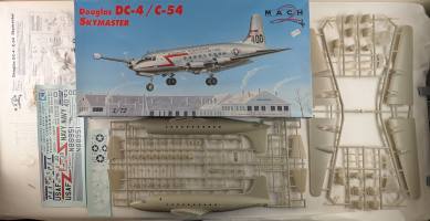 Thumbnail KINGKIT MODEL SCRAPYARD MACH 2 DC-4 C-54 SKYMASTER BROKEN PROP